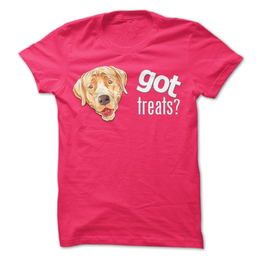 Got Treats Heads - Yellow Lab