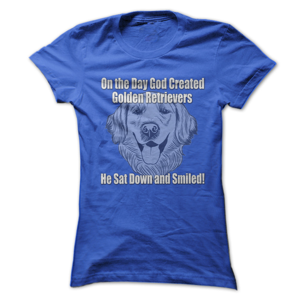 On the Day God Created Golden Retrievers