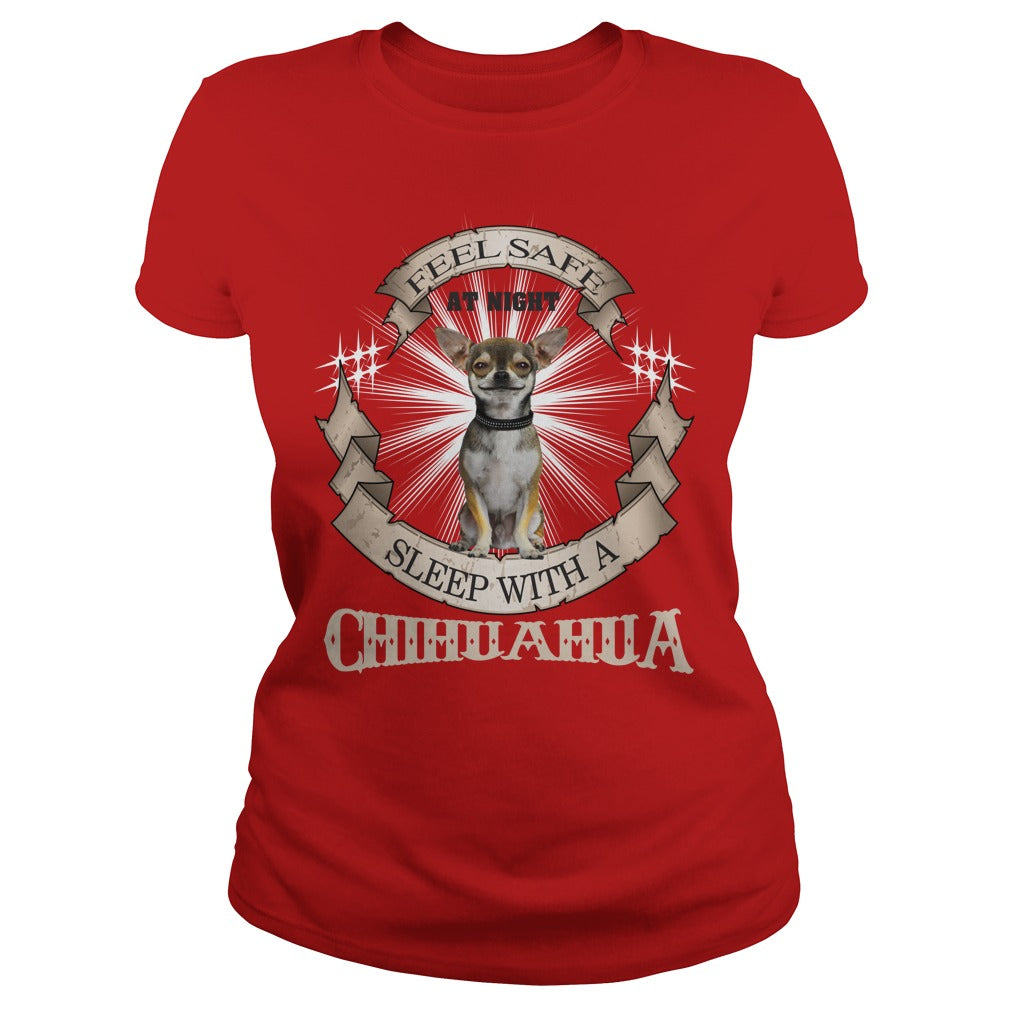 Feel Safe at night Sleep With A Chihuahua