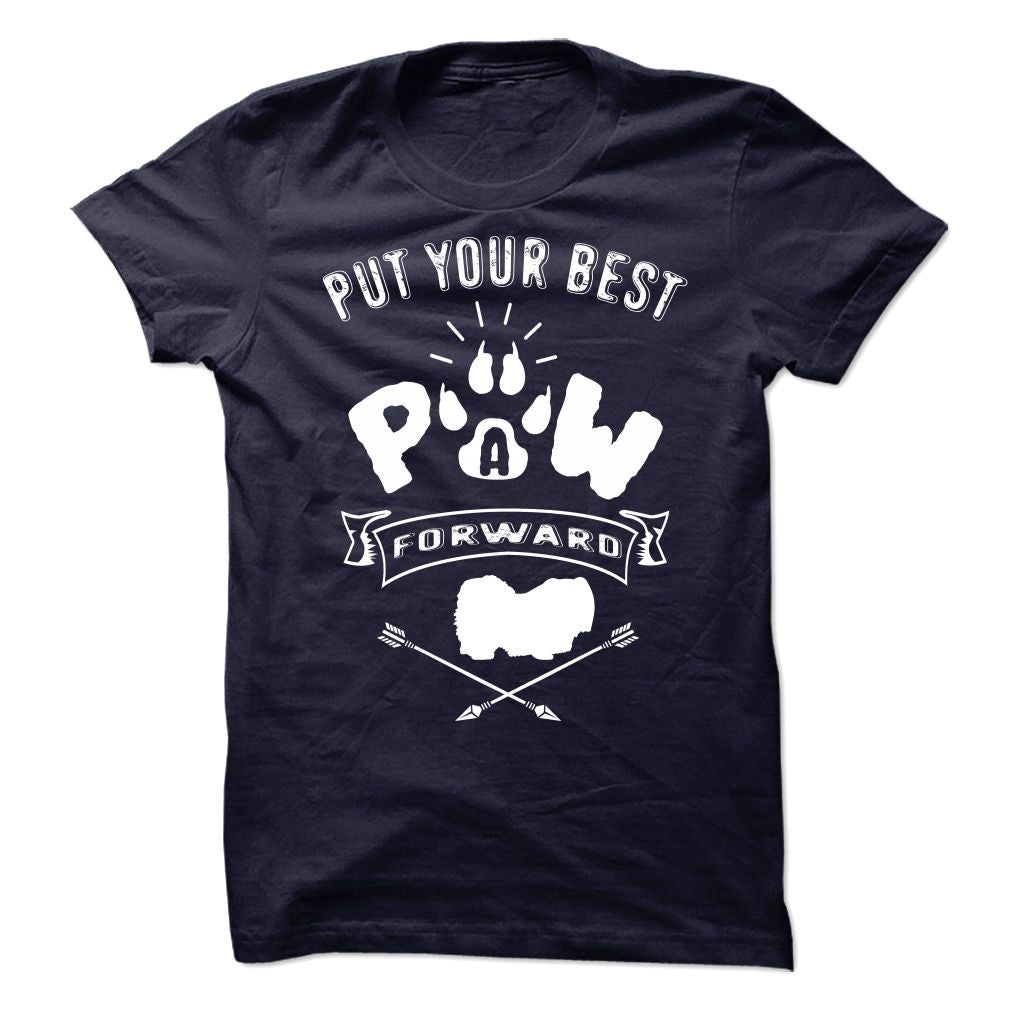 PUT YOUR BEST A PAW FORWARD Pekingese Dog