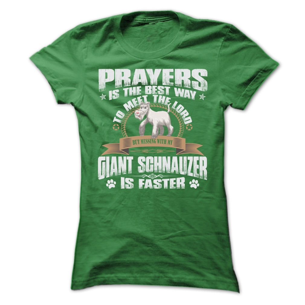 BUT MESSING MY GIANT SCHNAUZER IS FASTER TSHIRTS - Test