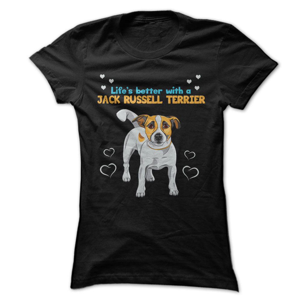 Lifes Better with A Jack Russell Terrier! Love your JRT dog?
