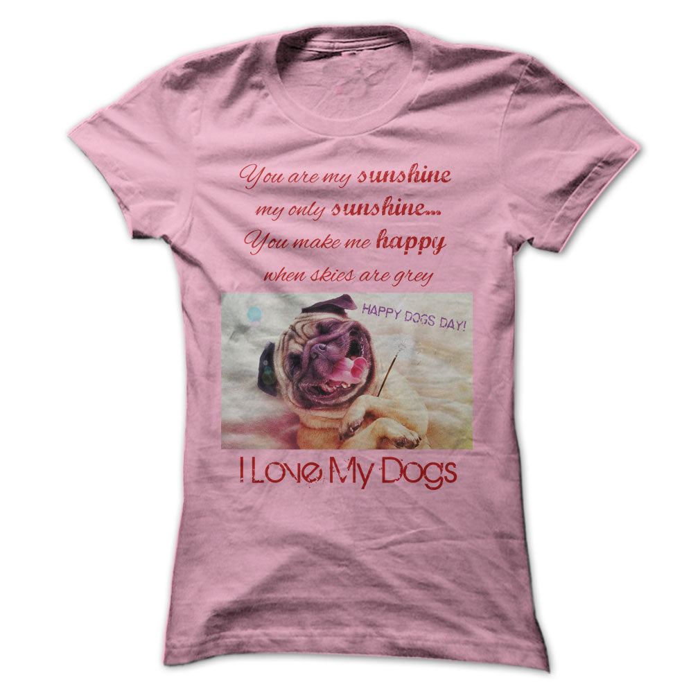 National Dog Day - Happy dogs day T-shirt