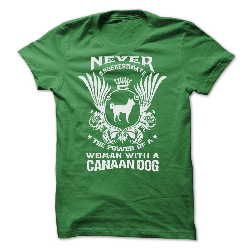 NEVER UNDERESTIMATE THE POWER OF A WOMAN WITH A CANAAN DOG