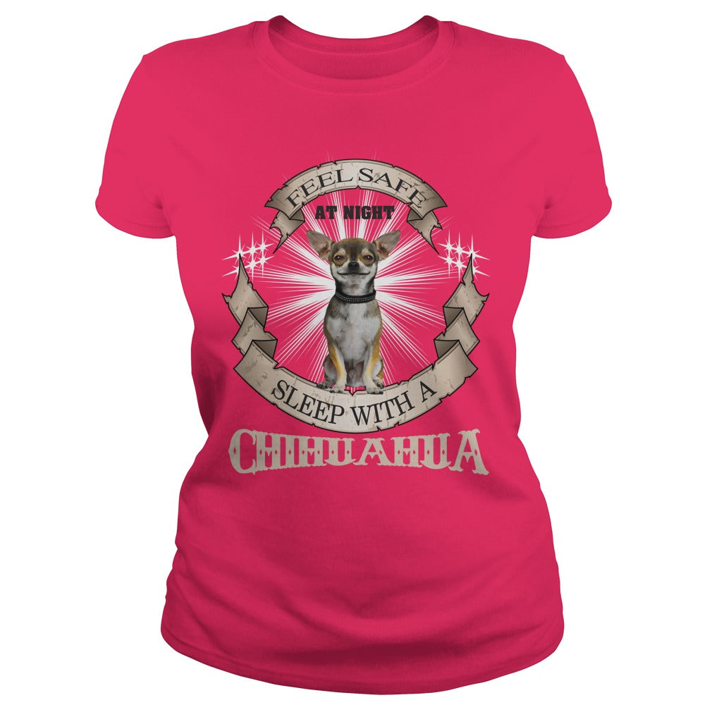 Feel Safe at night Sleep With A Chihuahua