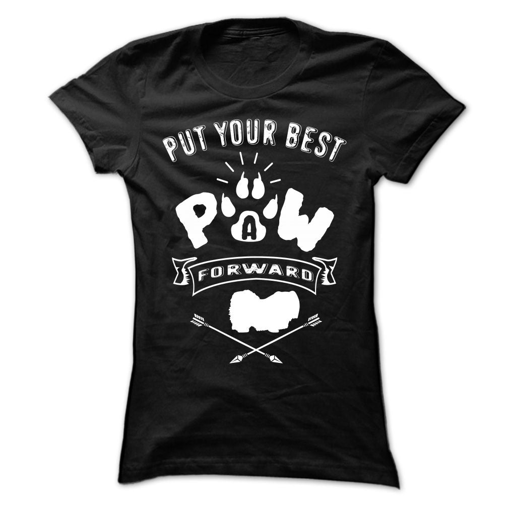 PUT YOUR BEST A PAW FORWARD Pekingese Dog