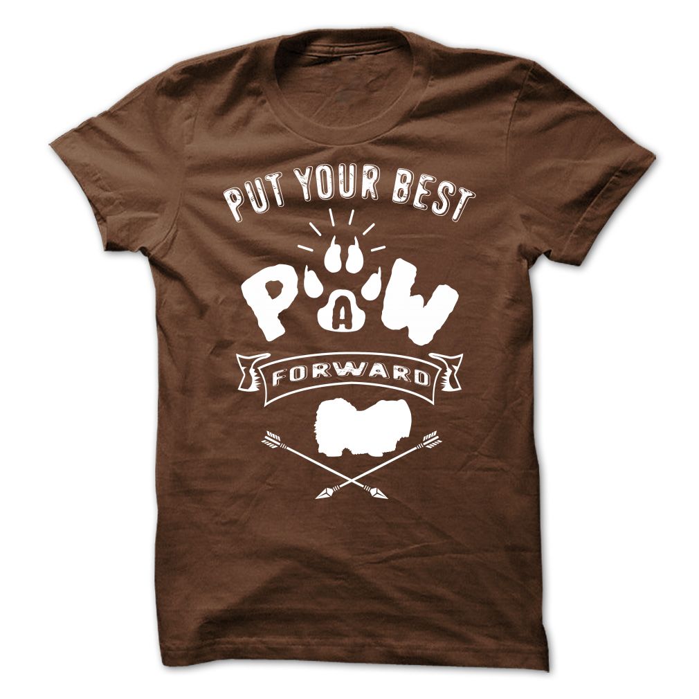 PUT YOUR BEST A PAW FORWARD Pekingese Dog