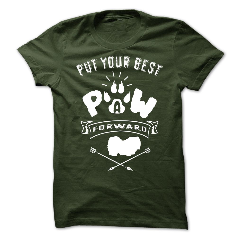 PUT YOUR BEST A PAW FORWARD Pekingese Dog