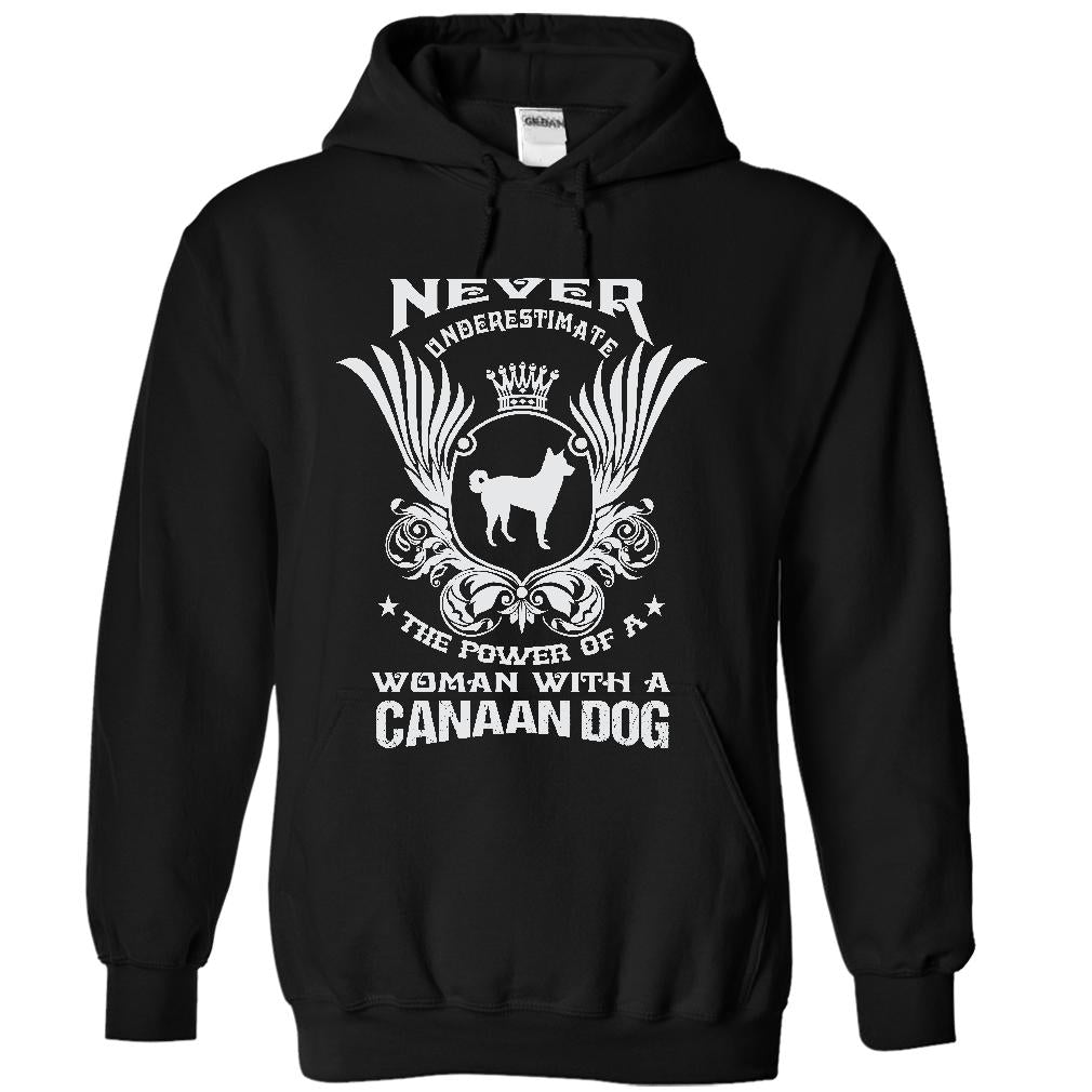 NEVER UNDERESTIMATE THE POWER OF A WOMAN WITH A CANAAN DOG