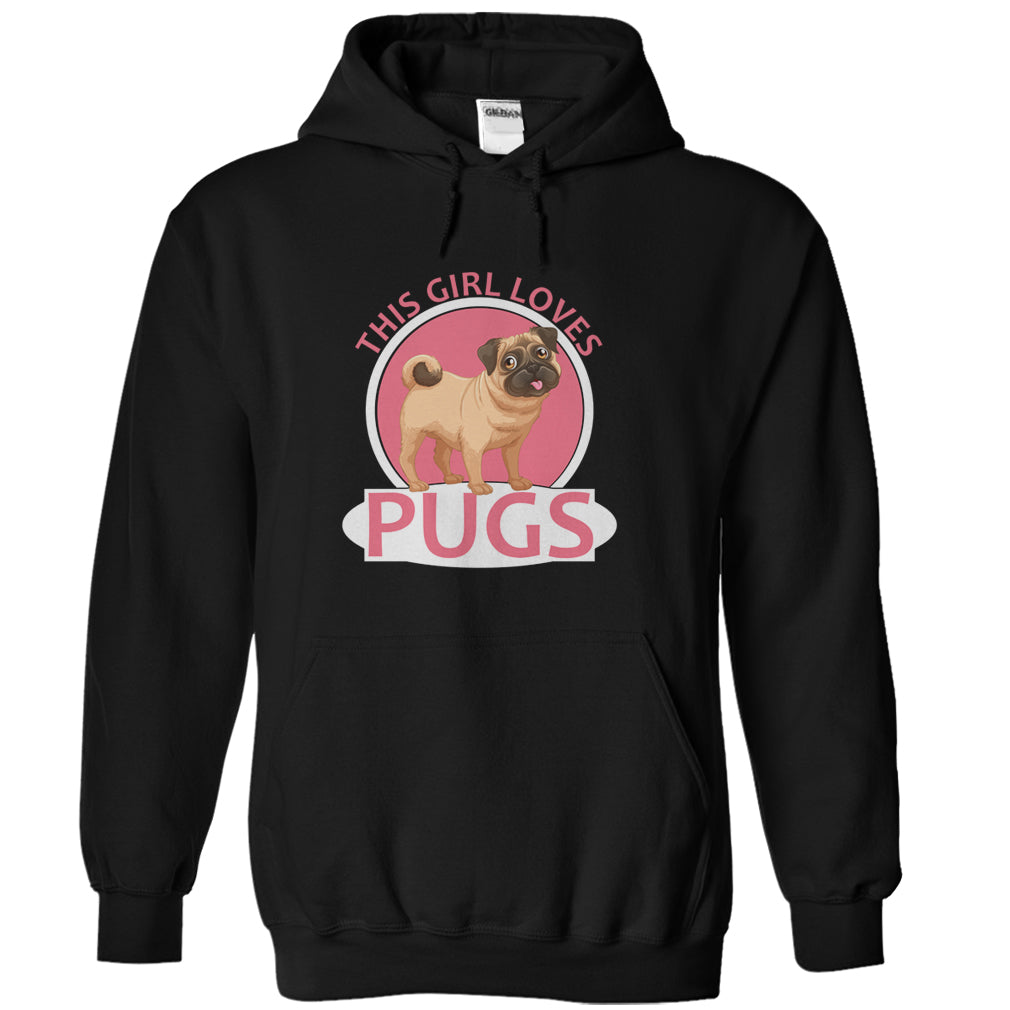 This Girl Loves Pugs T Shirt
