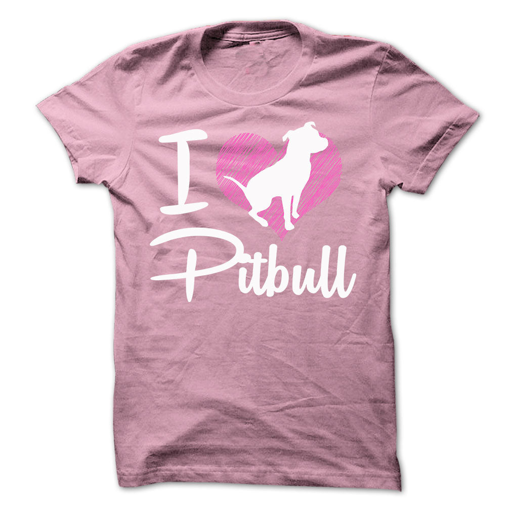 I LOVE PITBULL 2 Tee