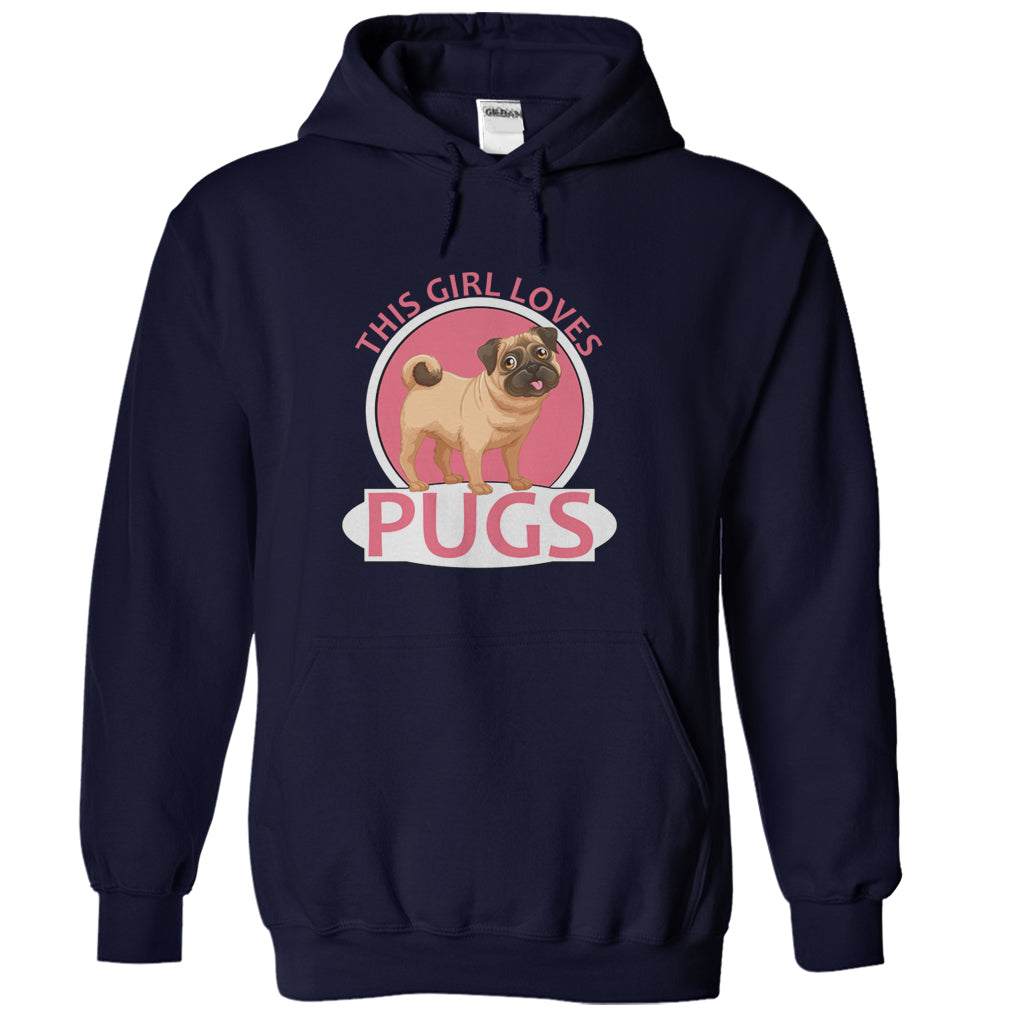 This Girl Loves Pugs T Shirt