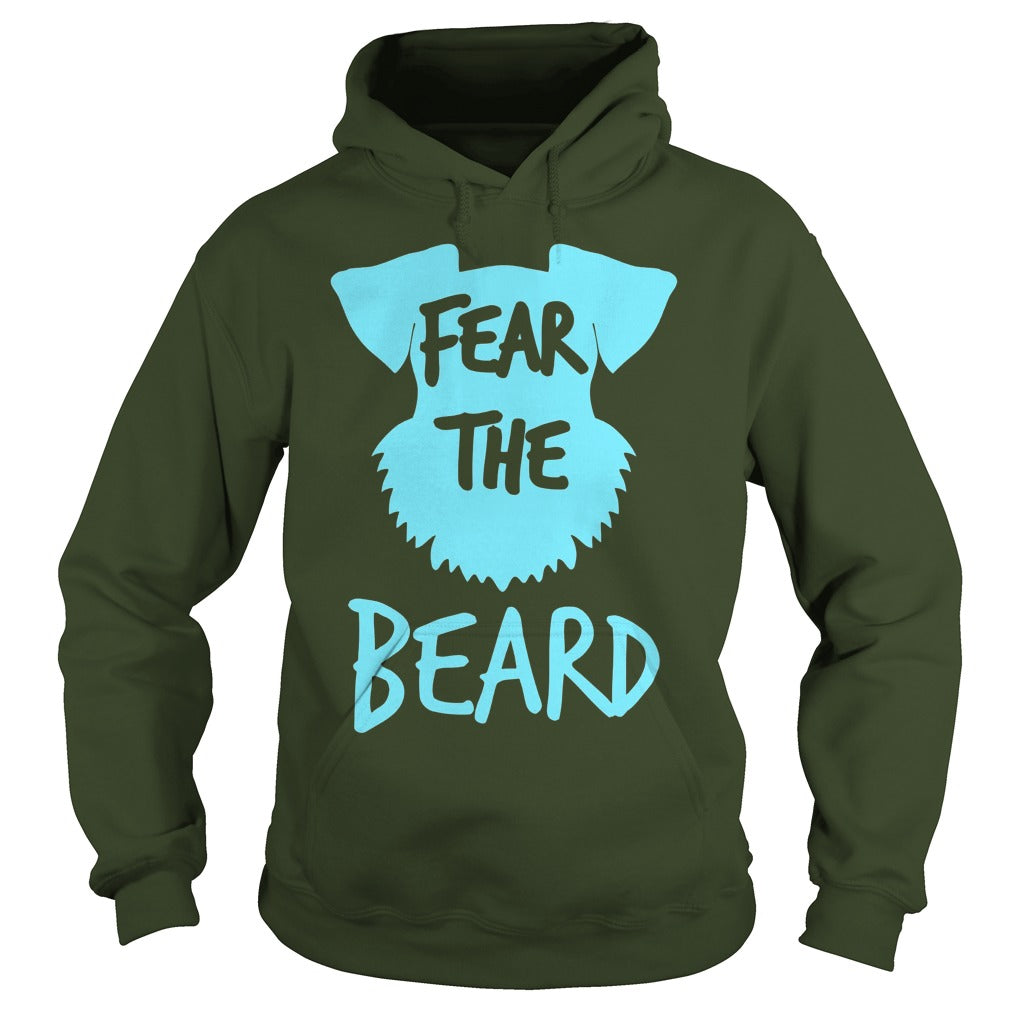 Schnauzer fear the beard funny T shirt