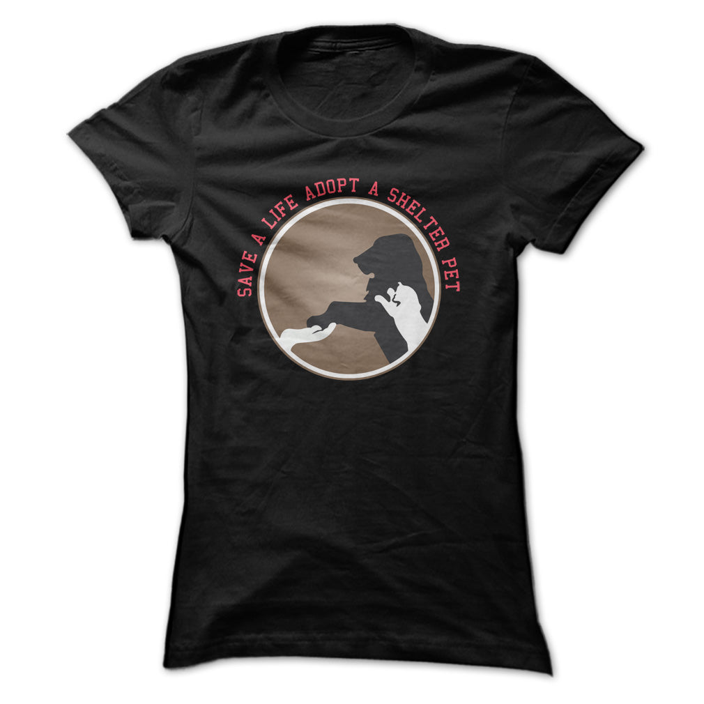 save a life adopt a shelter pet