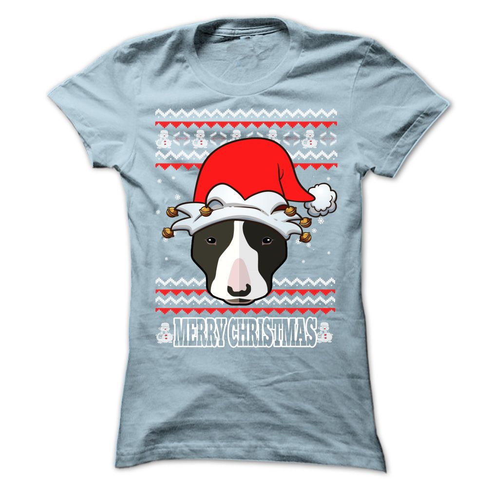 UGLY CHRISTMAS BULL TERRIER