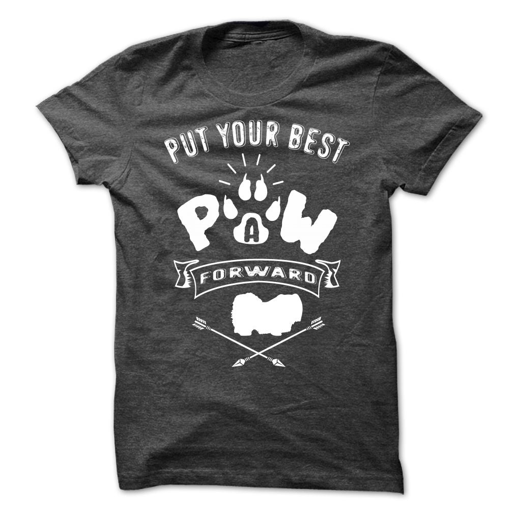 PUT YOUR BEST A PAW FORWARD Pekingese Dog