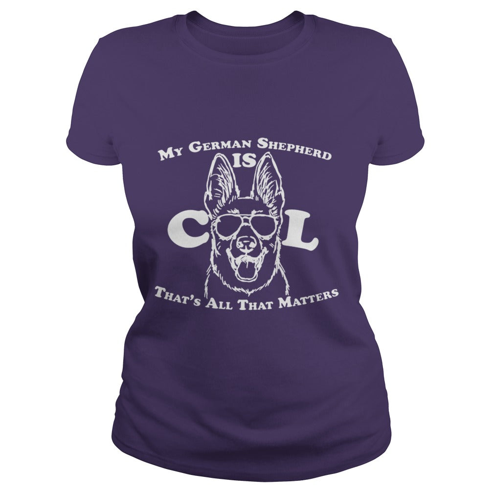 My Cool German Shepherd Dog Papa Mama Men Women Dogs Lovers Sunfrog Hoodie