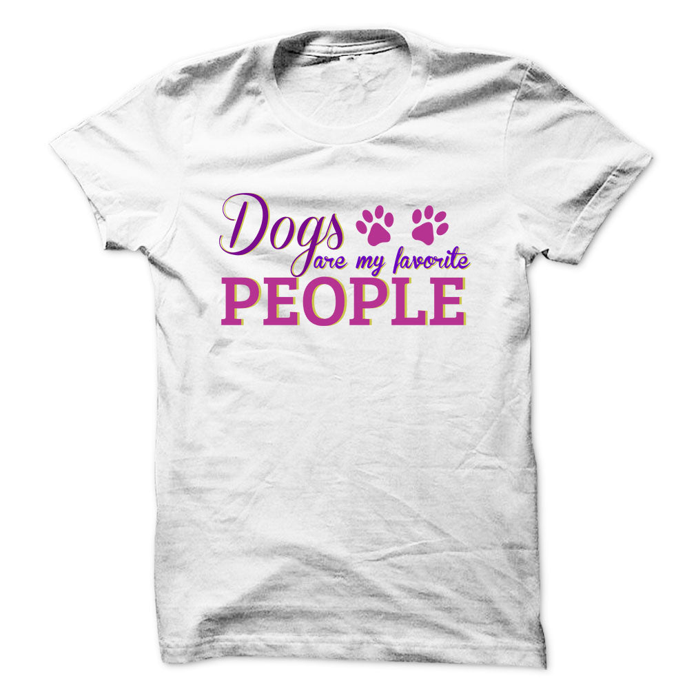 Dogs are my favorite people!