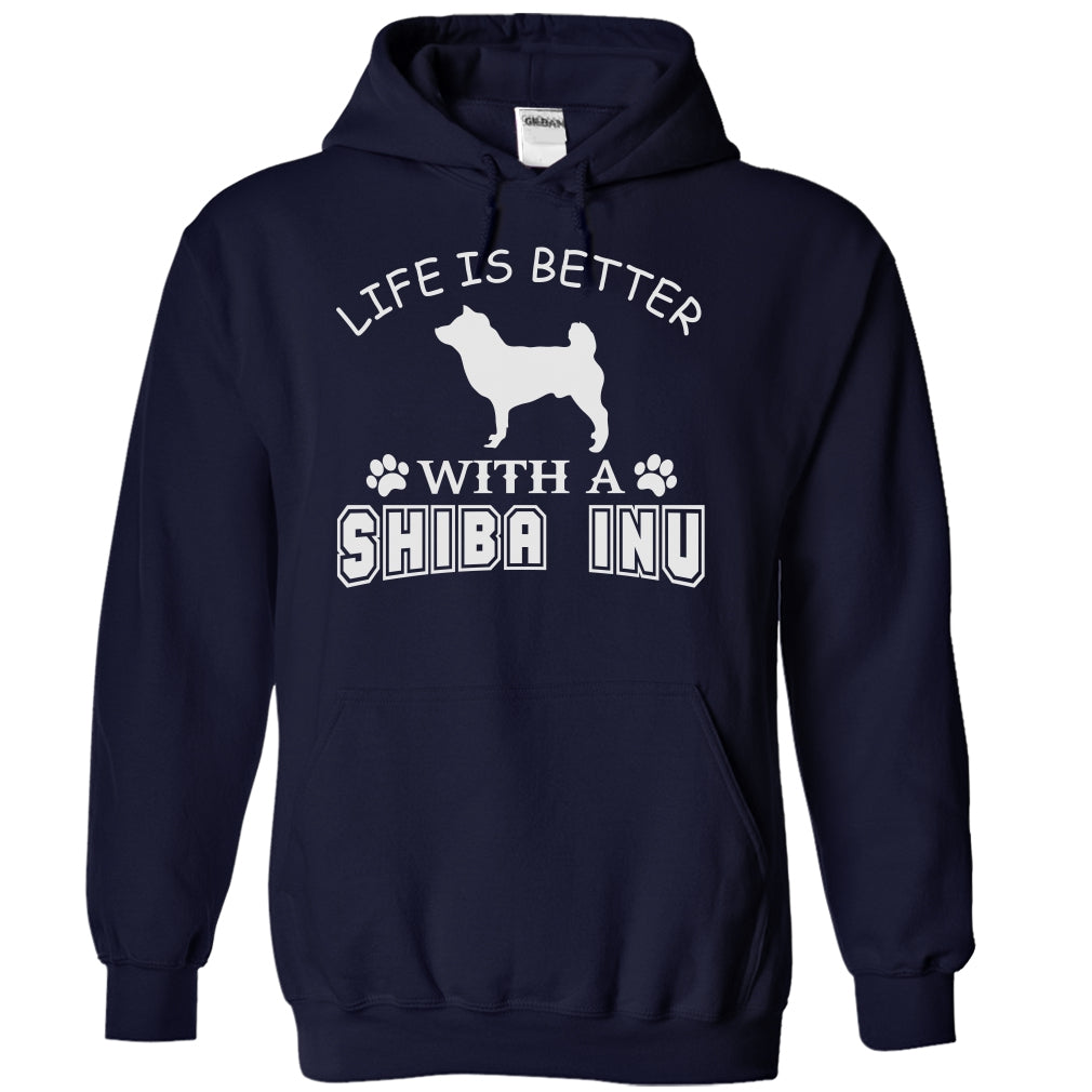LIFE IS BETTER WITH A SHIBA INU SHIRT