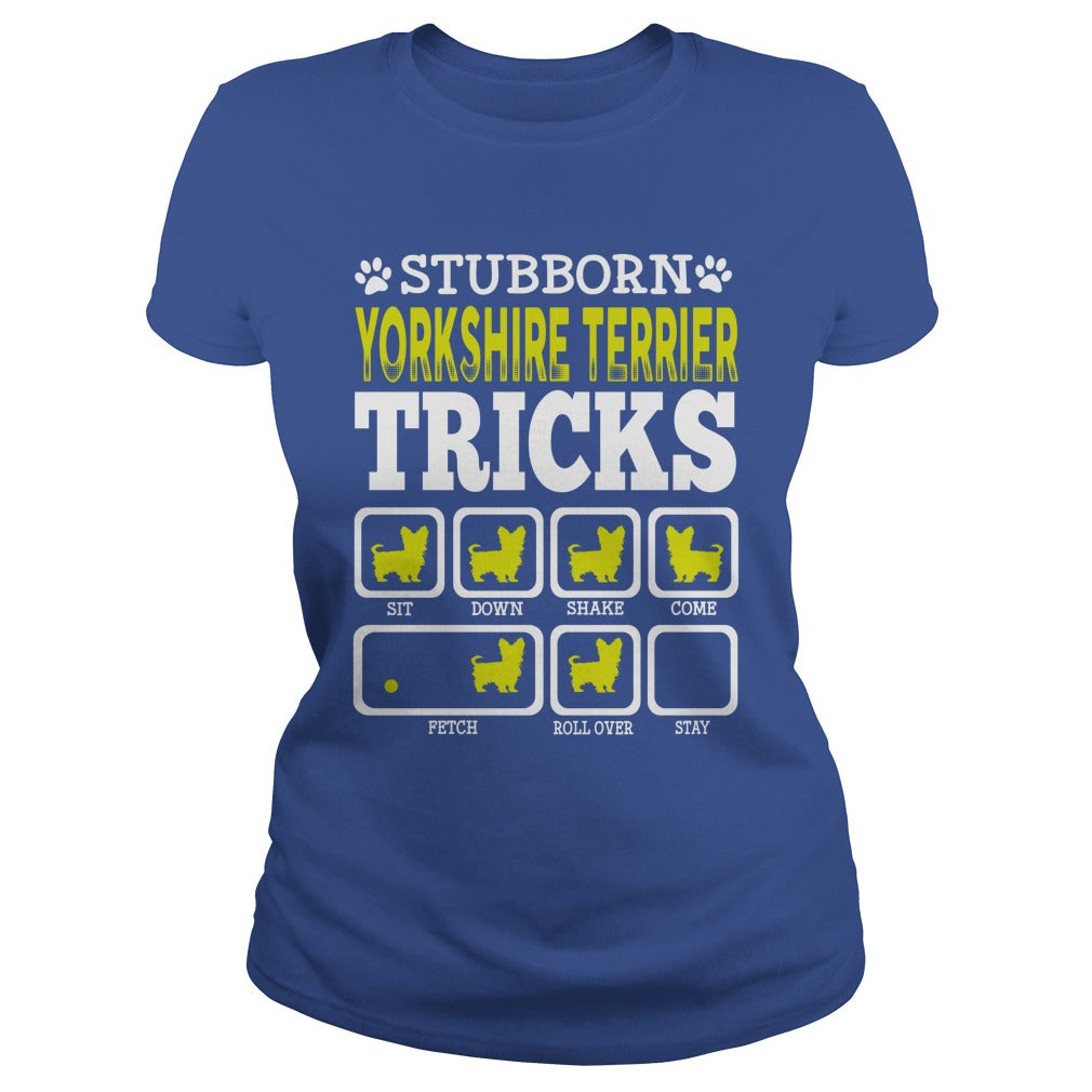 STUBBORN YORKSHIRE TERRIER TRICK