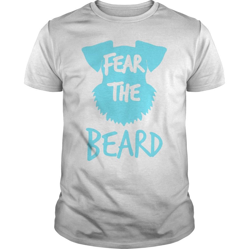 Schnauzer fear the beard funny T shirt