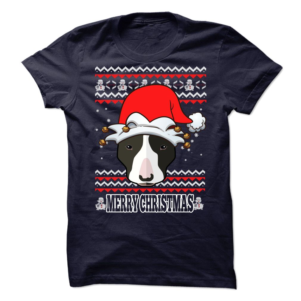UGLY CHRISTMAS BULL TERRIER