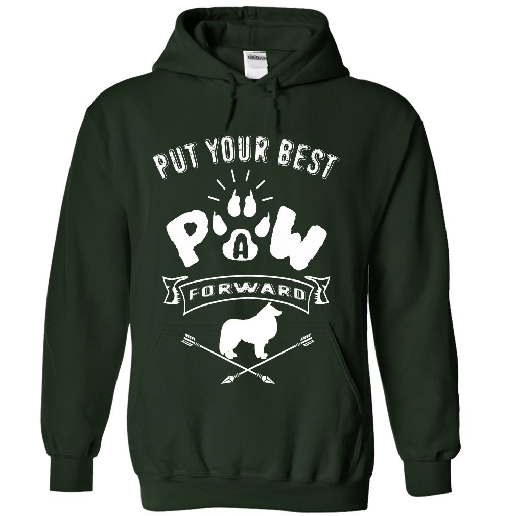 PUT YOUR BEST A PAW FORWARD-Border Collie