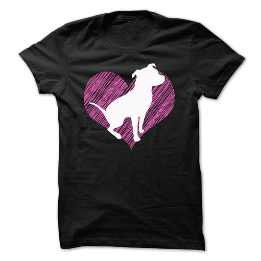 I LOVE PITBULL 2 TSHIRT