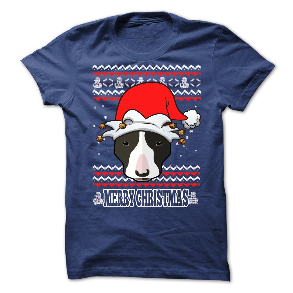 UGLY CHRISTMAS BULL TERRIER