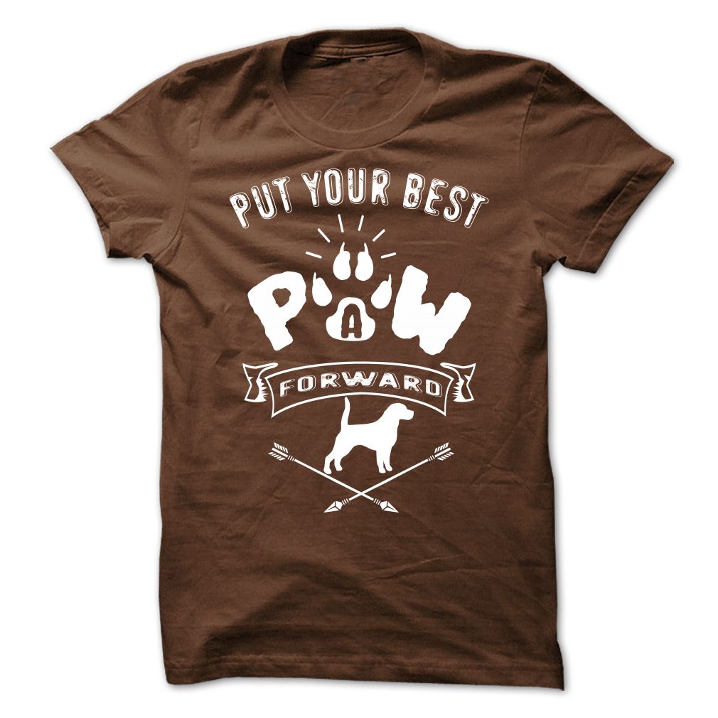 PUT YOUR BEST A PAW FORWARD-BEAGLE