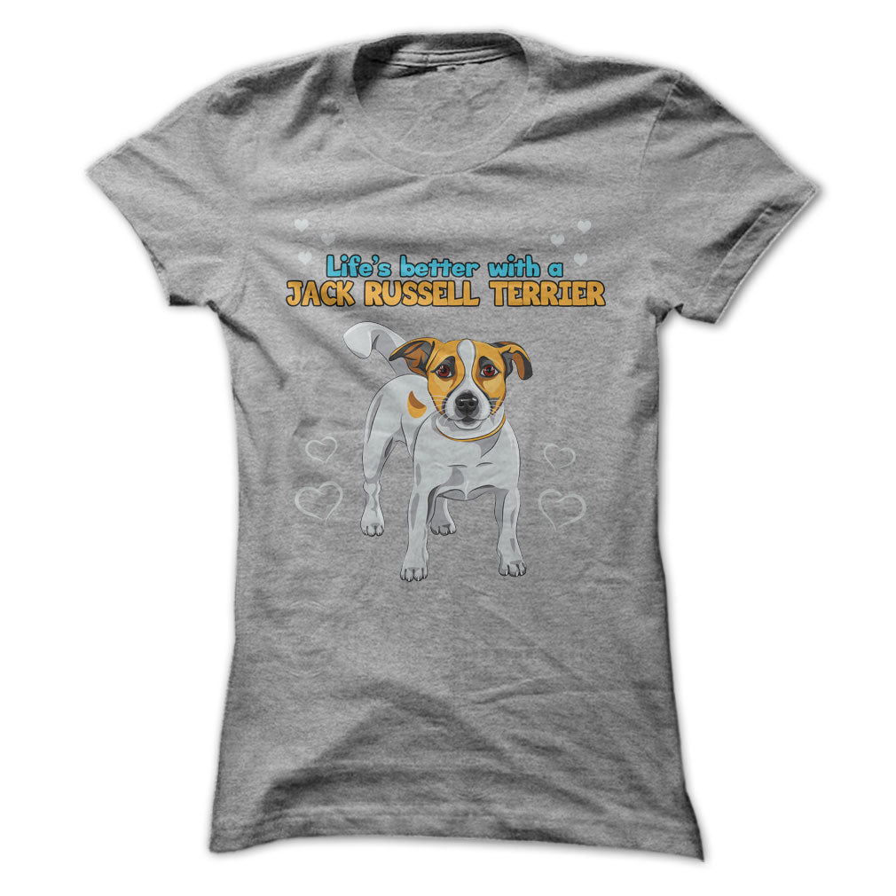 Lifes Better with A Jack Russell Terrier! Love your JRT dog?