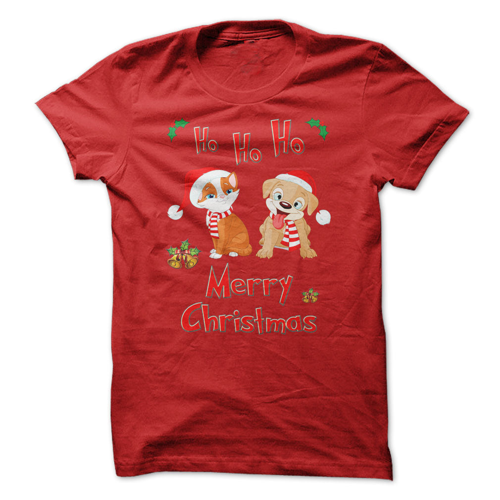 Merry Christmas Cat and Dog!