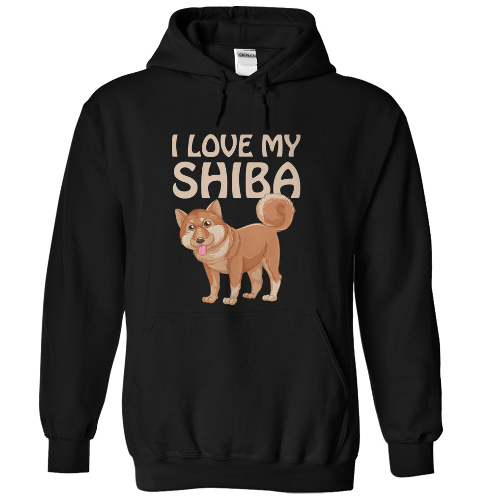 I Love My Shiba Inu T Shirt