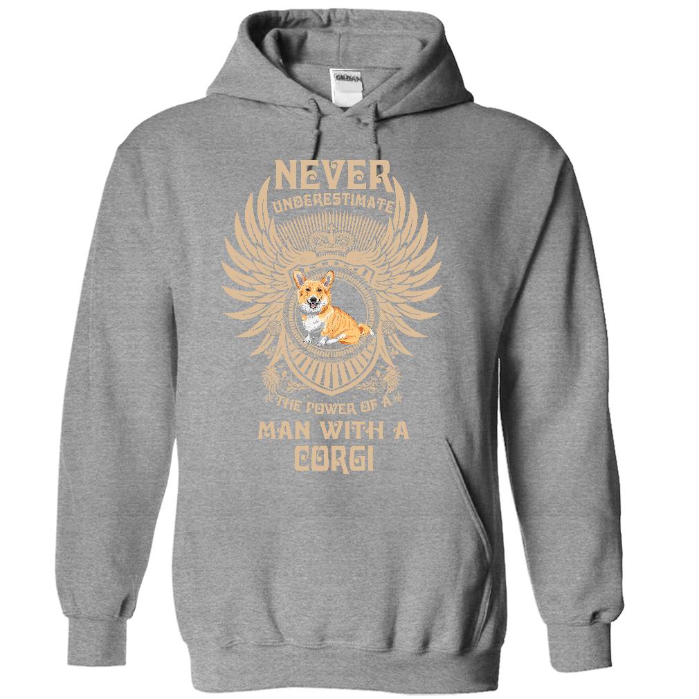 NEVER UNDERESTIMATE THE POWER OF A MAN WITH A CORGI - Limited Edition