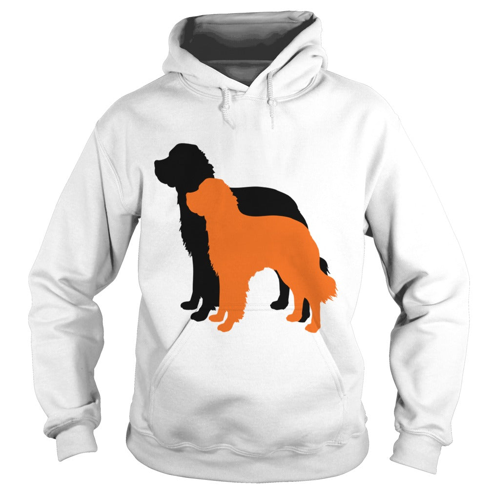 dogs silhouette 2 dogs