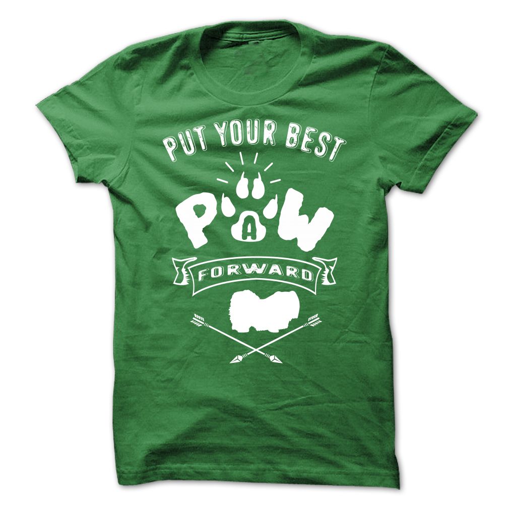 PUT YOUR BEST A PAW FORWARD Pekingese Dog