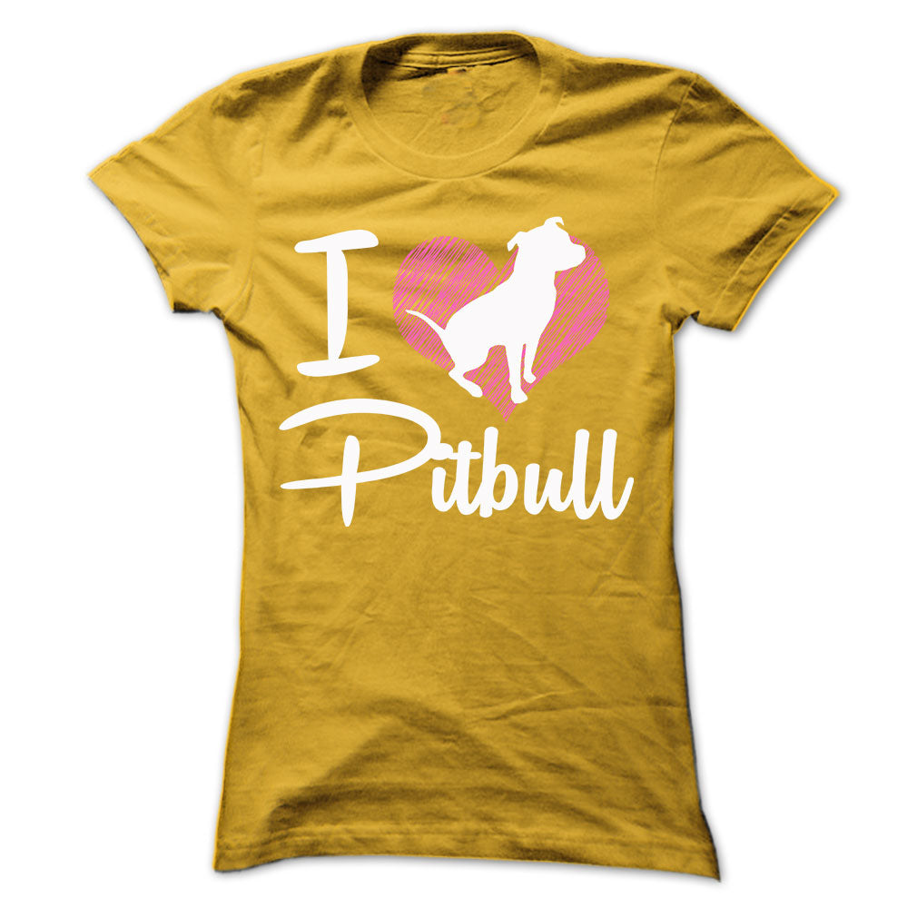 I LOVE PITBULL 2 Tee