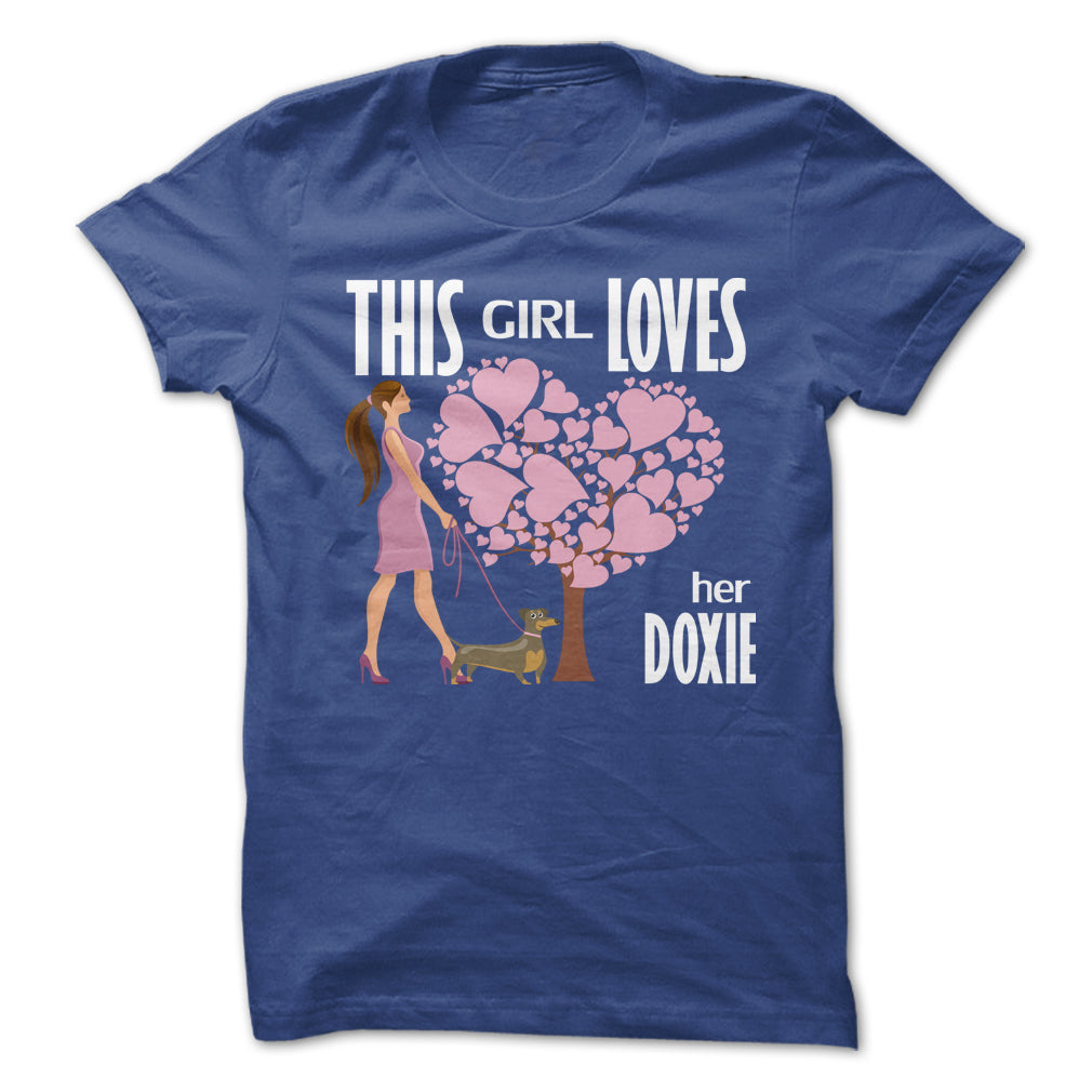 This Girl Loves Her Doxie!
