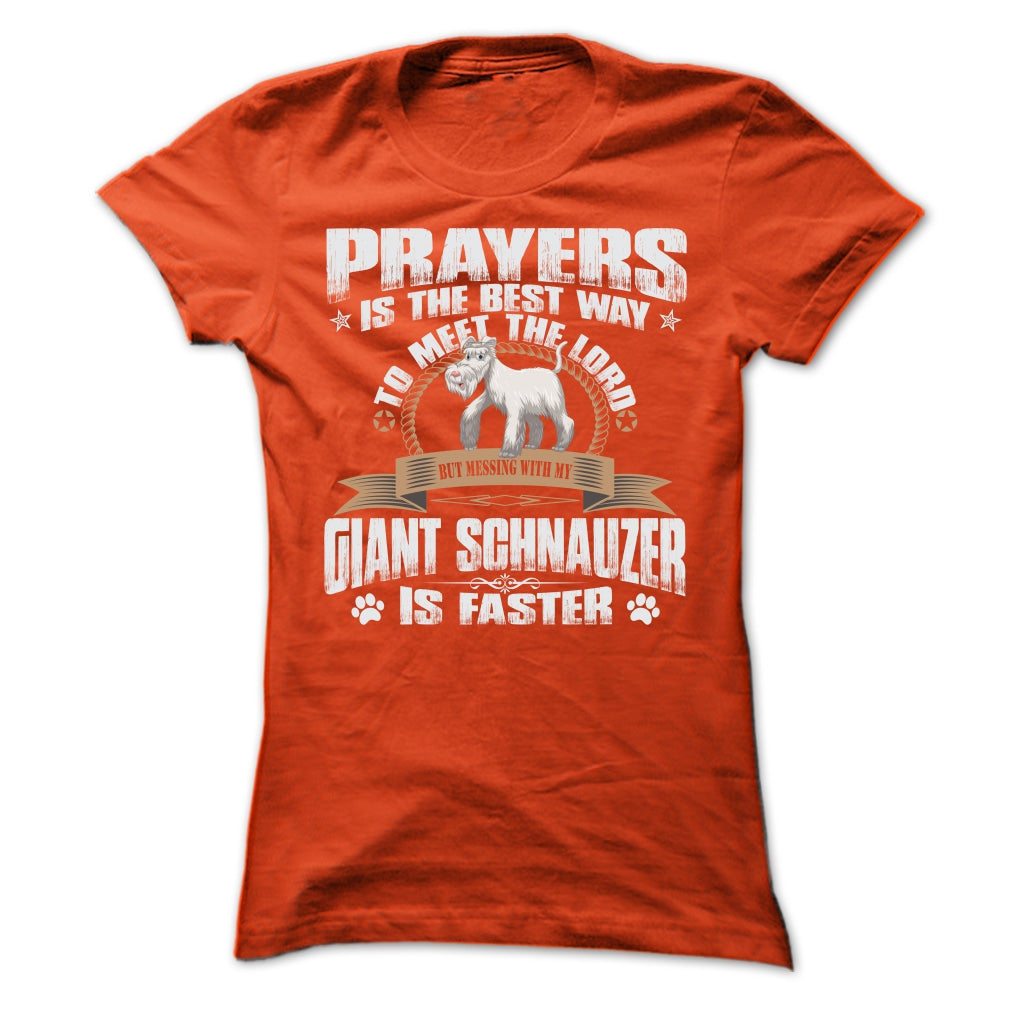 BUT MESSING MY GIANT SCHNAUZER IS FASTER TSHIRTS - Test