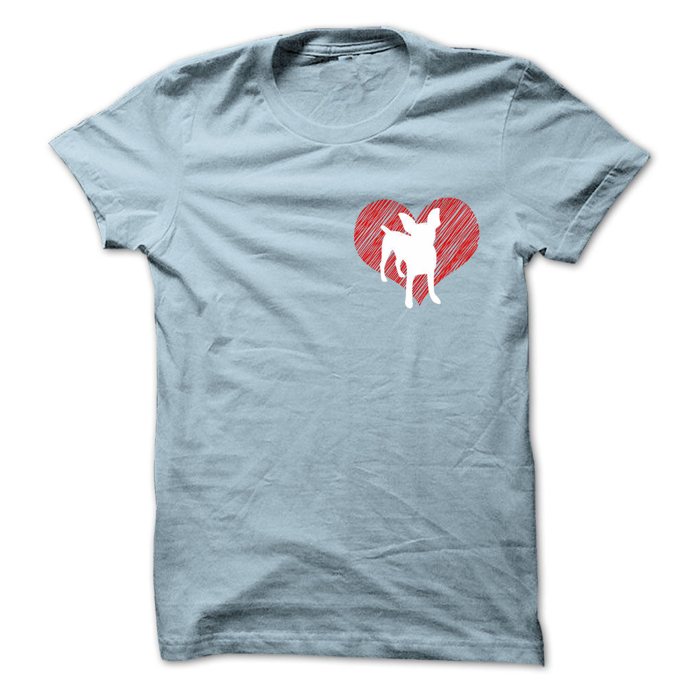 I Love Chihuahua 2 Red Heart