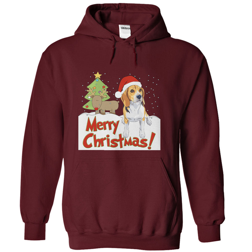 Christmas Beagle