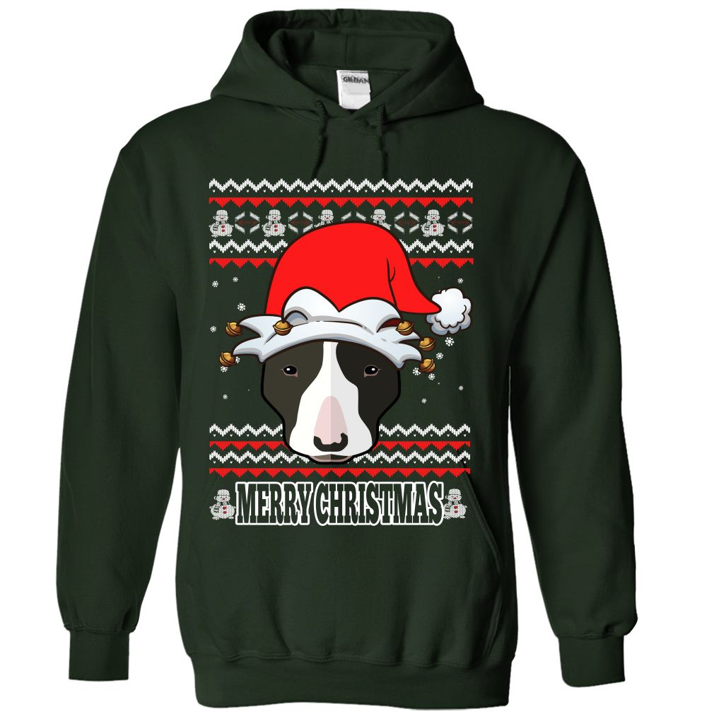 UGLY CHRISTMAS BULL TERRIER