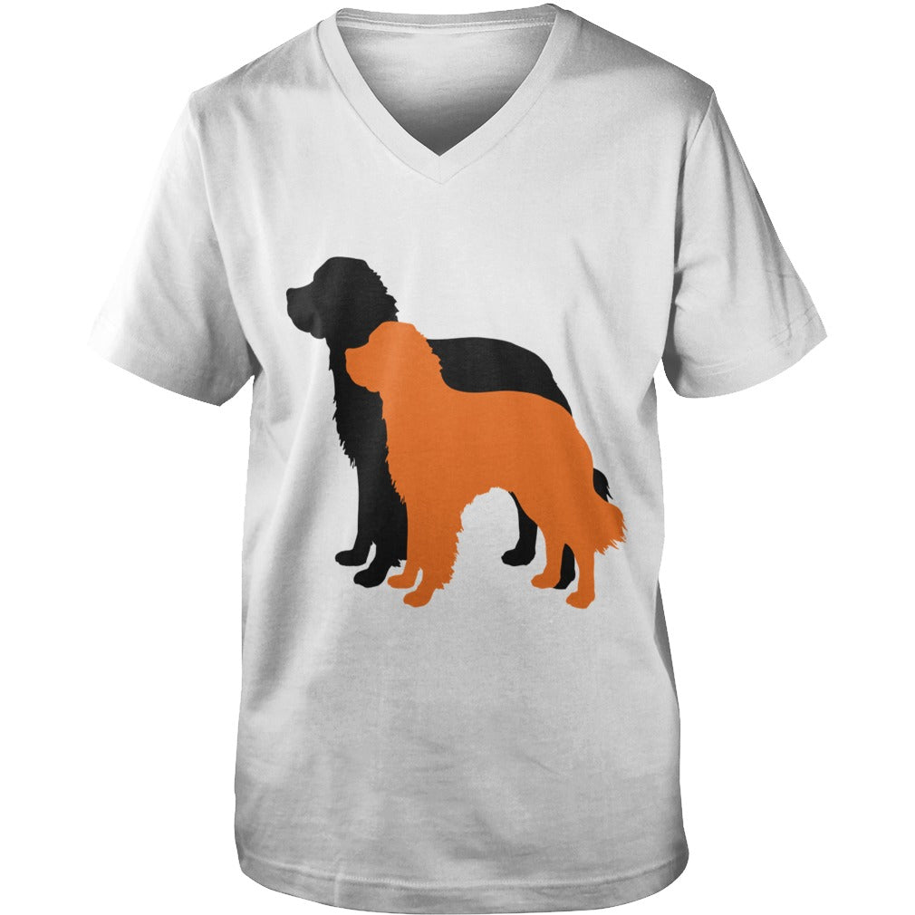 dogs silhouette 2 dogs