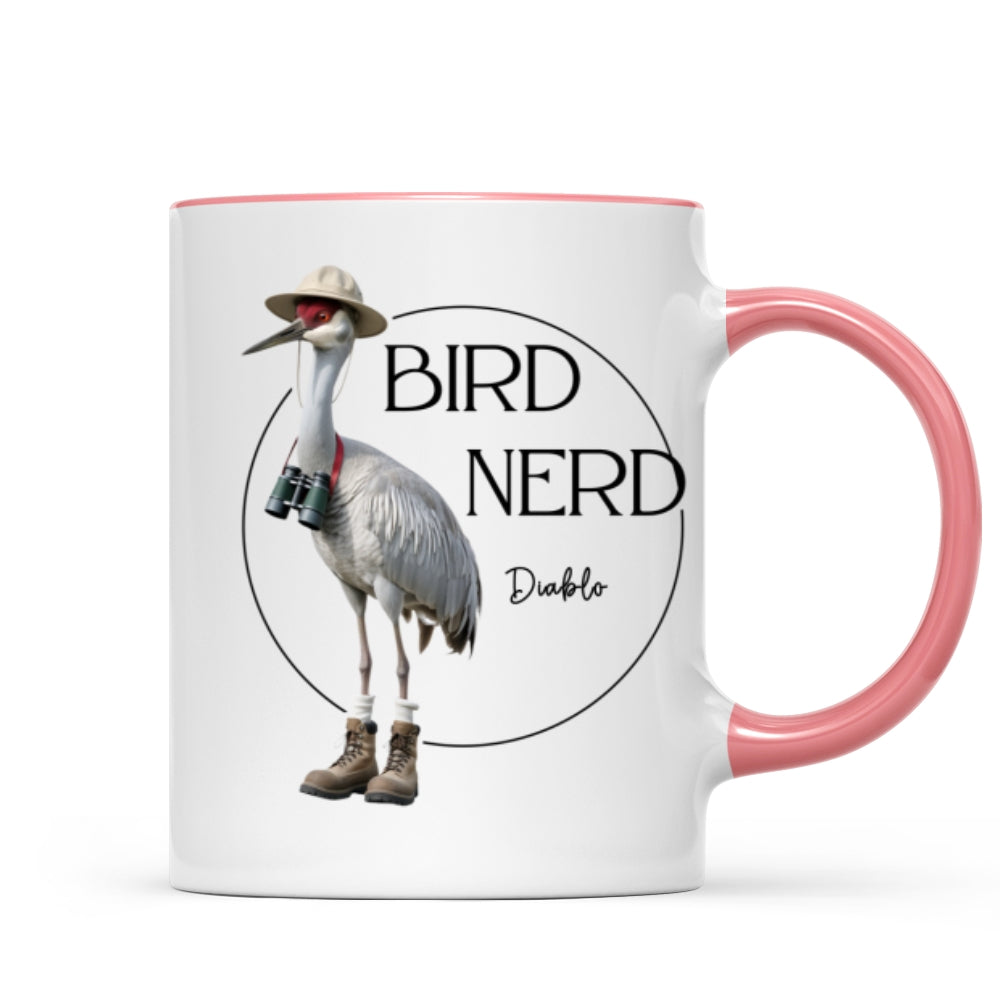 Copy of Bird Nerd Funny Bird Watcher Mug, Twitcher Mug, Gift for Bird Lover Personalized Mug