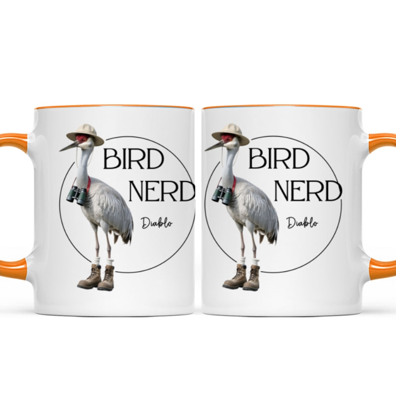 Copy of Bird Nerd Funny Bird Watcher Mug, Twitcher Mug, Gift for Bird Lover Personalized Mug
