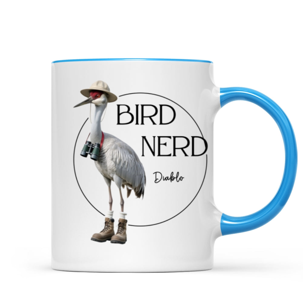 Copy of Bird Nerd Funny Bird Watcher Mug, Twitcher Mug, Gift for Bird Lover Personalized Mug