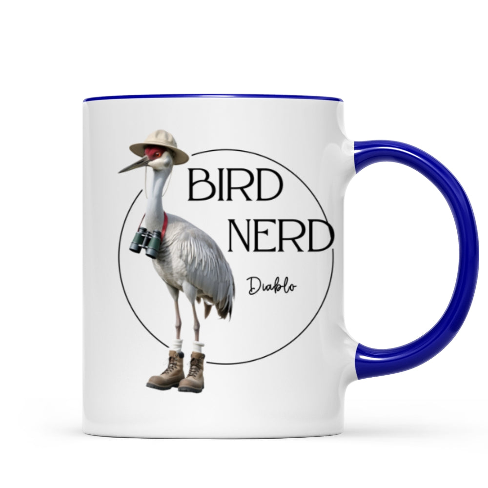 Copy of Bird Nerd Funny Bird Watcher Mug, Twitcher Mug, Gift for Bird Lover Personalized Mug