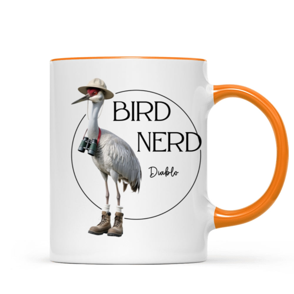 Copy of Bird Nerd Funny Bird Watcher Mug, Twitcher Mug, Gift for Bird Lover Personalized Mug