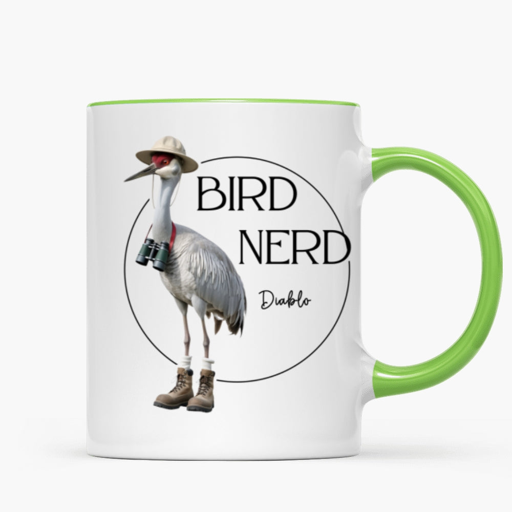 Copy of Bird Nerd Funny Bird Watcher Mug, Twitcher Mug, Gift for Bird Lover Personalized Mug