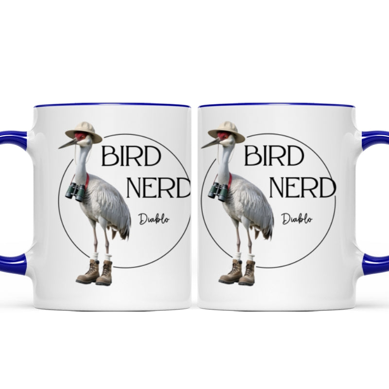 Copy of Bird Nerd Funny Bird Watcher Mug, Twitcher Mug, Gift for Bird Lover Personalized Mug